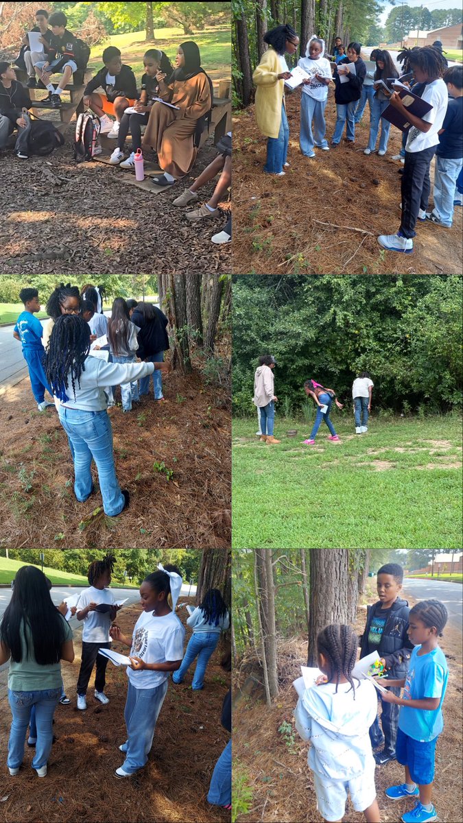 LewisJustyce's tweet photo. 🌱🔬 The 7th grade Science Nation Team kicked off the Ecology Unit with a nature walk! Students explored our school’s ecosystem to identify biotic &amp; abiotic factors in action 🌳☀️🐜 #ScienceNation #7thGradeScience #HandsOnLearning #S7L4a https://t.co/8l3ow8uRzk