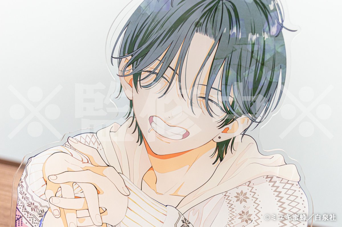 漫福ガチャ　バストアップアクリルプレート　野良猫と狼　A賞 漫福ガチャ 野良猫と狼 第二弾 バストアップアクリルプレート A賞 春の