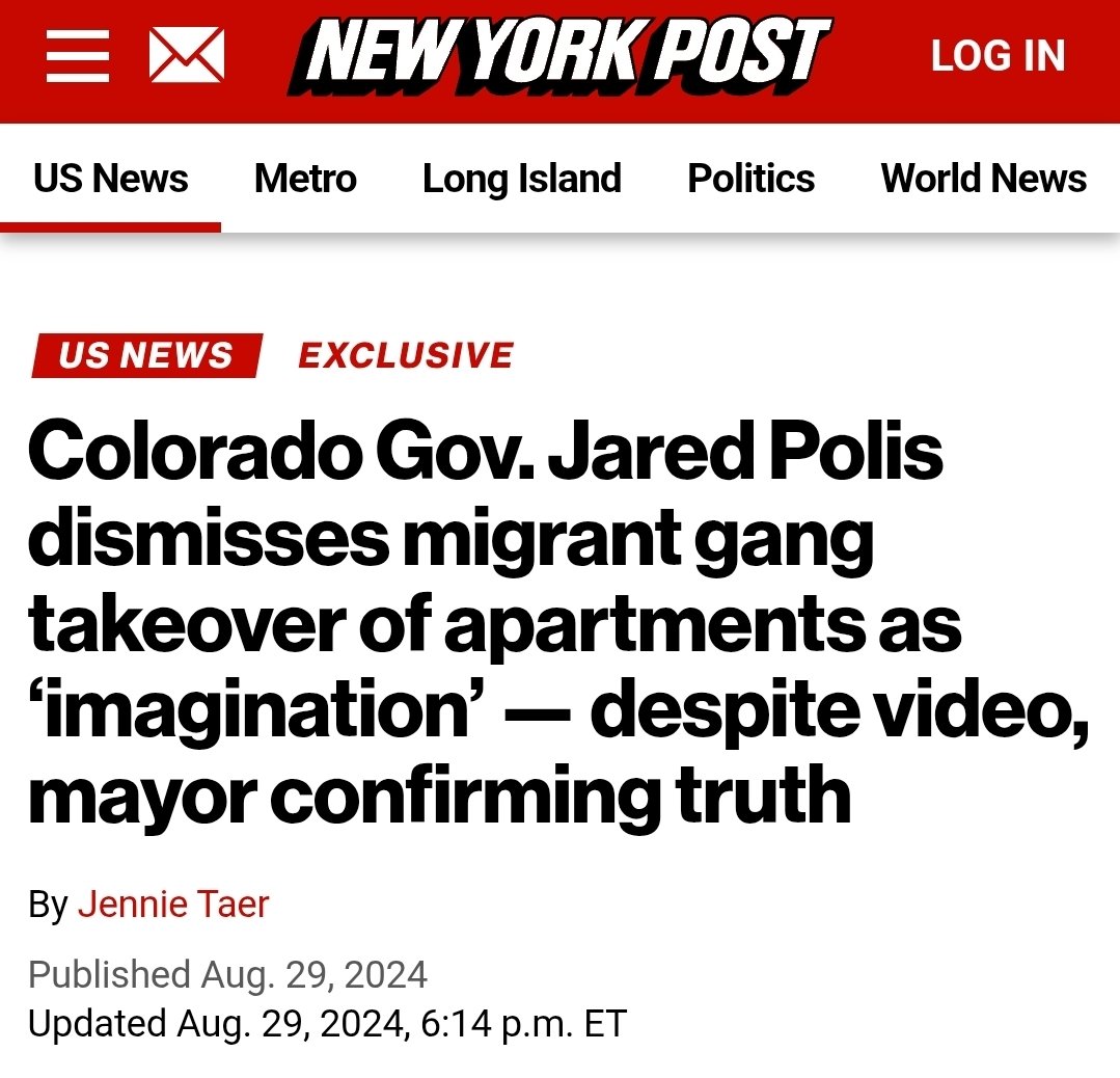 Never forget. Polis dismissed TDA gang as 'imagination.'
Today, DOJ indicted 30 for drug trafficking, murder-for-hire, and firearms offenses.
Polis and Weiser are inept buffoons.
