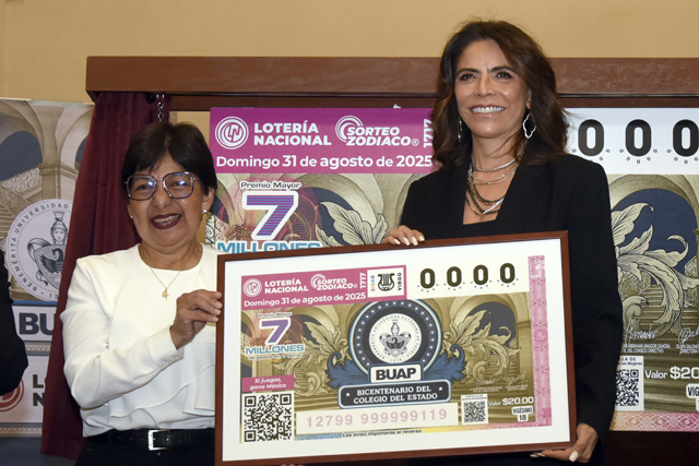 🎫|| El sorteo superior 1717 del 31 de agosto conmemora los 200 años del Colegio del Estado, hoy BUAP, con el Edificio Carolino en su diseño.
Lee más aquí...acortar.link/M3jcPt