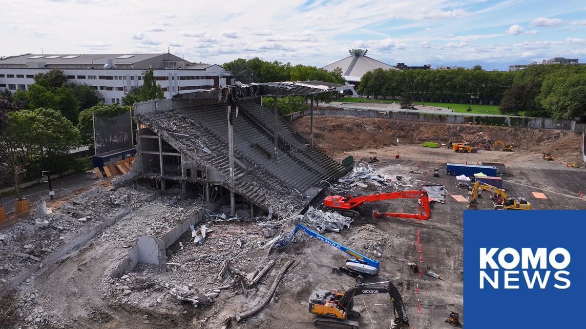 NEW View:

Seattle’s Memorial Stadium demolition as seen from above, via <a href="/tkjohnsonimages/">T.K. Johnson</a> of <a href="/komonews/">KOMO News</a>