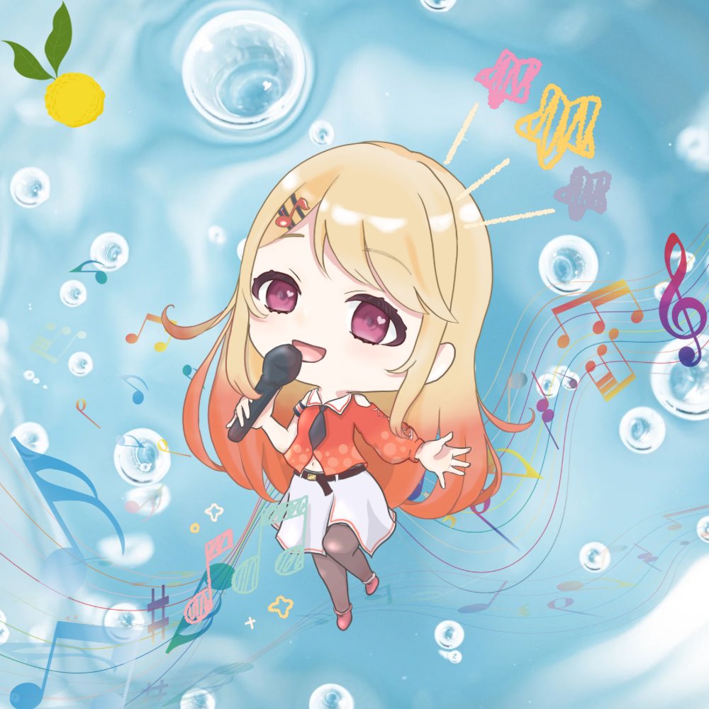 歌うまゆずちゃんのミニキャラ…！
(原則ご本人様以外使用禁止)
<a href="/ototoyuzuhaaa/">音ノ葉 柚晴(ｵﾄﾉﾊ ﾕｽﾞﾊ)</a>

とんでもなく筆が遅すぎるが、
ミニキャラ描くがちょっとずつうまくなってる気がするの

アホで申し訳ないんだけど、
描く約束してる方、忘れてる可能性大なので、せかしてくれると嬉しいの…