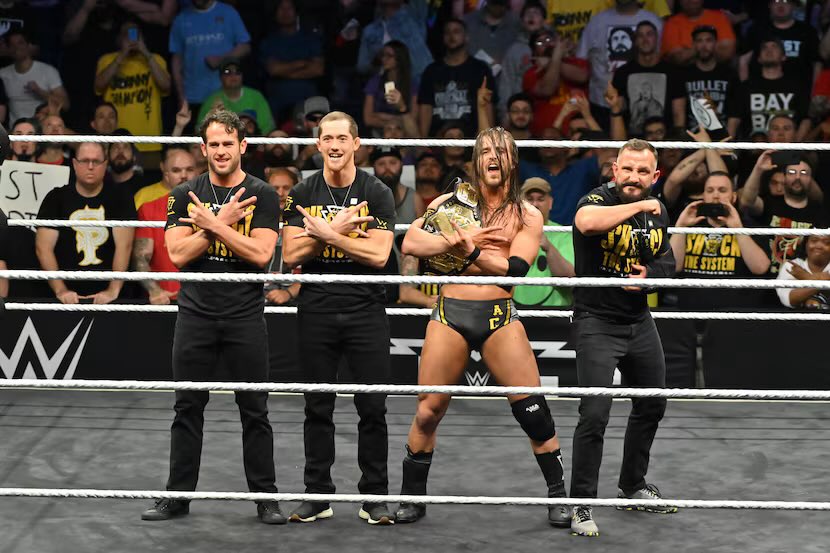 AdamGoldberg28's tweet photo. Happy 8 years to undisputed era 🖤💛 https://t.co/iZwU81msWQ