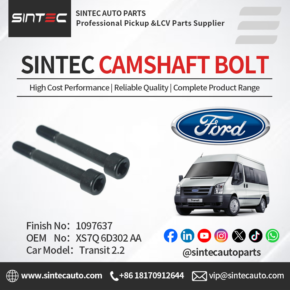 sintecautoparts's tweet image. 🚐 Transit 2.2 Camshaft Bolt | SINTEC Engine Timing Fastening
📎 OEM No: XS7Q 6D302 AA
🏷️ Finish No: 1097637
🚐 Car Model: Transit 2.2
#Transit2.2 #CamshaftBolt #EngineTiming #SINTEC #AutoParts #FasteningReliability