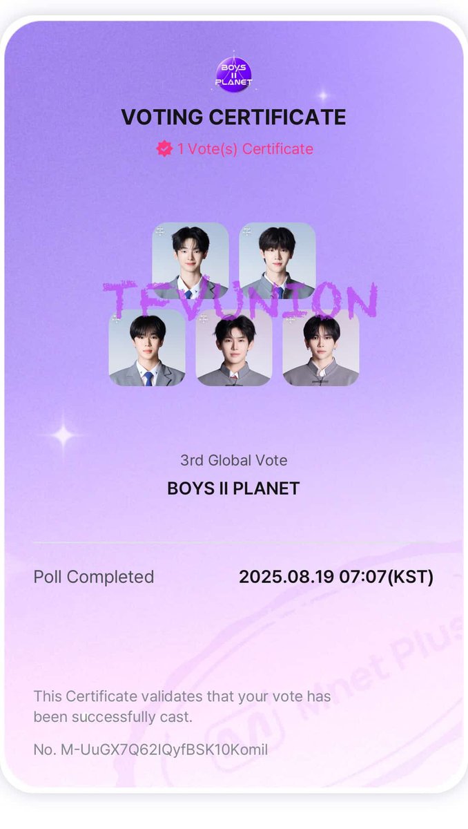 TFVUnion's tweet photo. VOTING COLLAB WITH BOYS PLANET 2 

3rd Global Vote x MCD Pre-vote/Spotify Stream for CHAELO 

DAY 4 - AUGUST 19
🎯 500 voting proofs daily

1. Kang Woojin
2. Kim Dongyun
3. Kim Junseo
4. Yi Chen
5. Zhao Guangxu
🔗: https://t.co/RLnJZVnckM

For every vote we provide is equivalent to multiple votes / streams ��

Let’s try to reach 5k votes until 8/29! We’ll provide a gdrive link for voting teams.