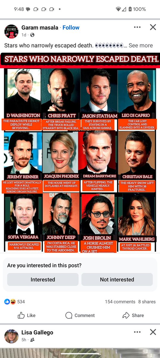 A typical Facebook post these days. I mostly get reminded about Facebook when some dumbfuck tries to sell tools he stole from my company without bothering to remove company stickers. Apparently, FB has a "marketplace". Sad.