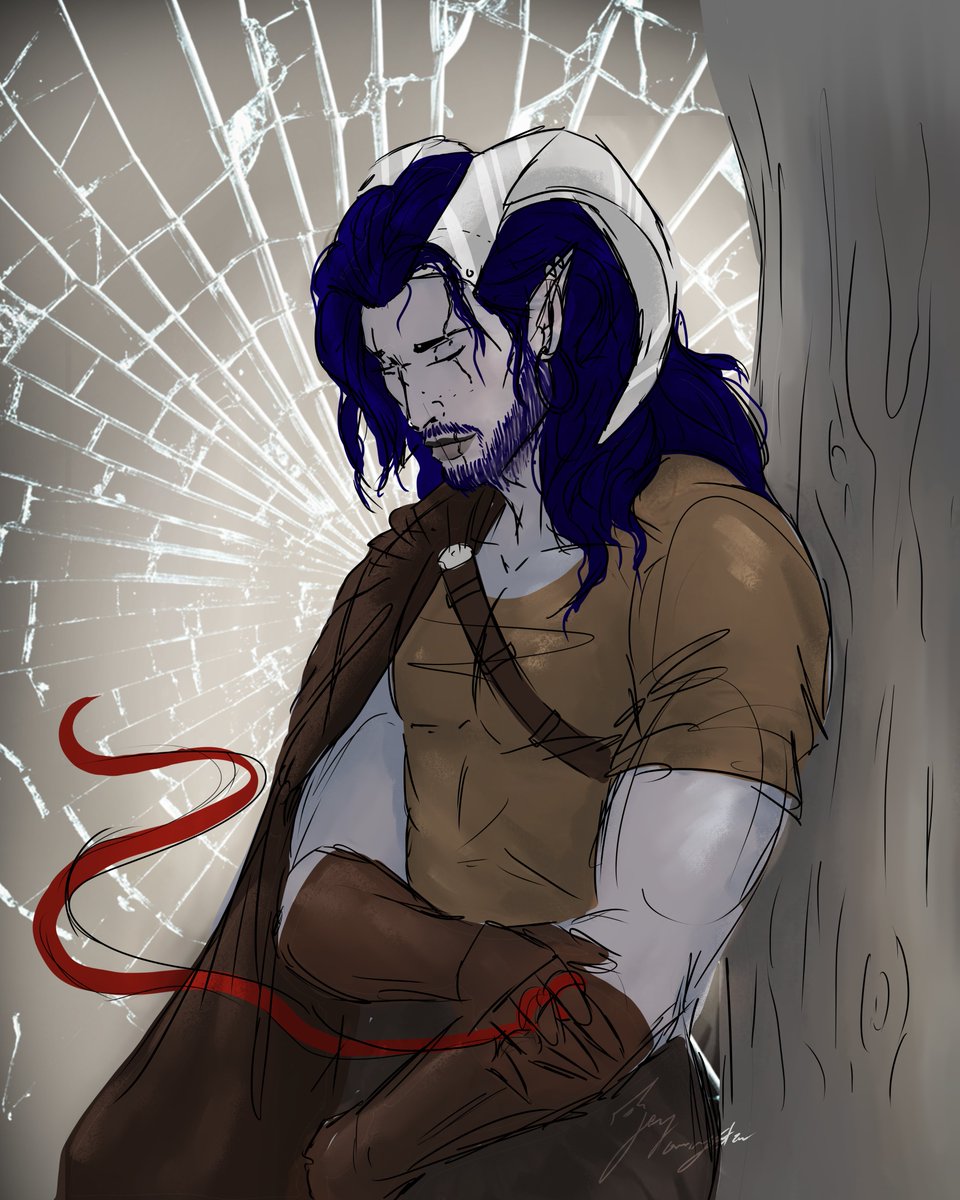 Jeydak69's tweet photo. I broke into a million pieces, and I can't go back
But now I'm seeing all the beauty in the broken glass

#dungeonsanddragons #ocart #KPOPDEMONHUNTERS 
(i havent drawn in like a couple months, needed a warm up of one of my favorite boys who i havent drawn in an even longer time) https://t.co/8PNeldzn3k