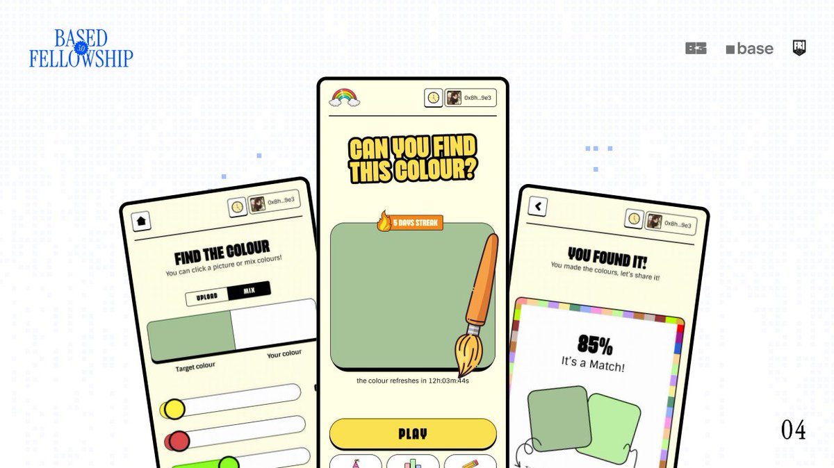 Check out our founder <a href="/KshitijGajapure/">Kshitij Gajapure</a> pitching <a href="/playshade_fun/">Play Shade</a> at the Based Fellowship 3.0 by <a href="/BasedIndia/">Base India</a> &amp; <a href="/callusfbi/">Farcaster Builders International</a> 

We start at the 12:13 mark: x.com/i/broadcasts/1…

We’ll be working closely with <a href="/base/">Base</a> &amp; <a href="/b3dotfun/">B3 🎮</a> to launch it on <a href="/farcaster_xyz/">Farcaster</a> and <a href="/baseapp/">Base app</a>!  

And we'll