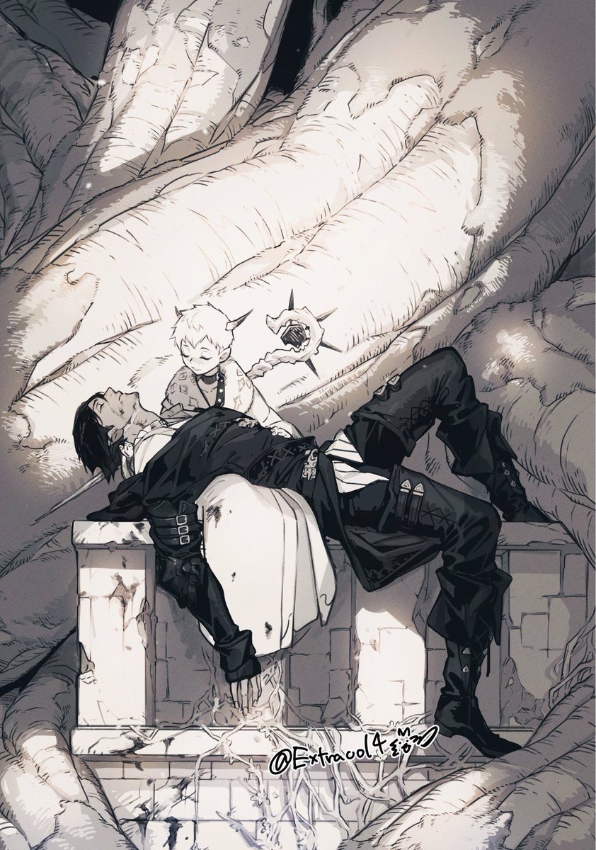 Extraoo14's tweet image. エスミヤンいつか絶対ヴァリアントダンジョンで同行できるって信じてるよ