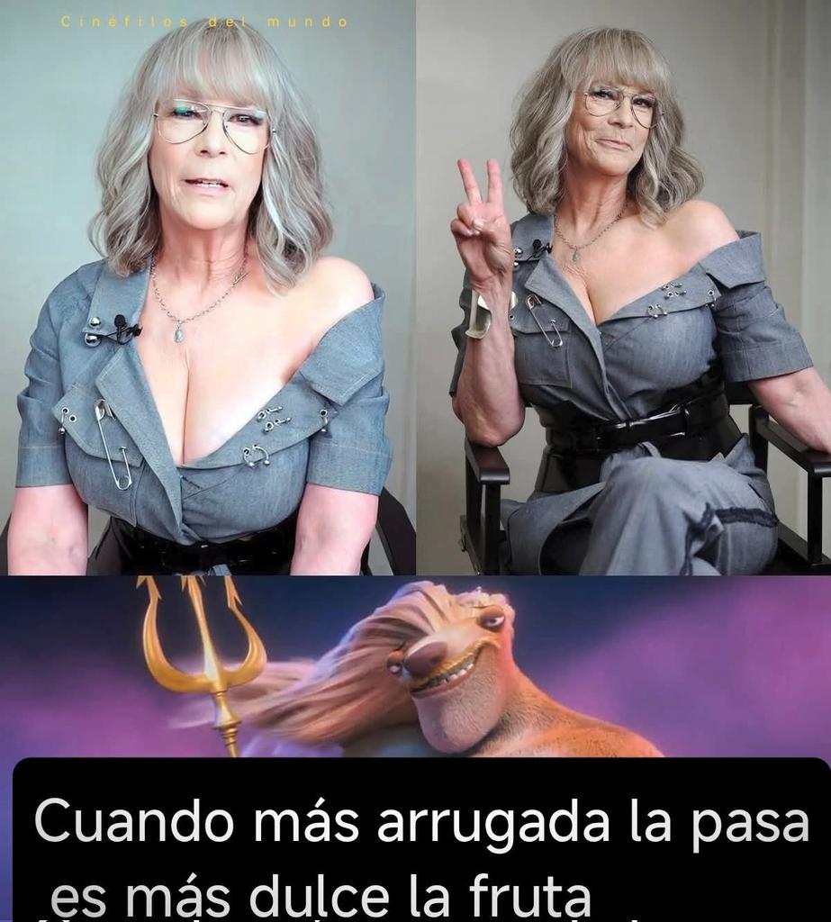 Jamie Lee Curtis, como el buen vino ❤️, image size:923x1024