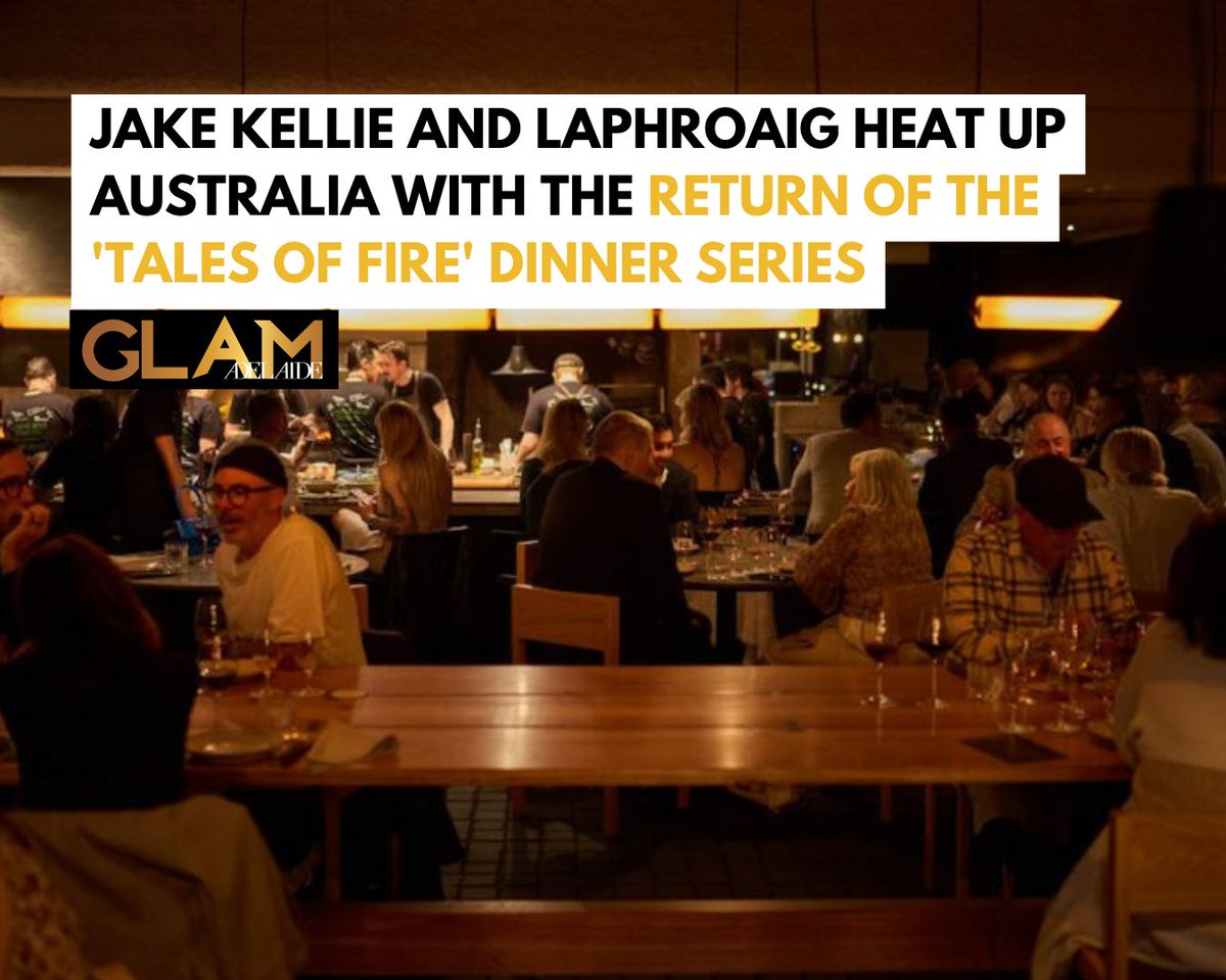EXCLUSIVE ARKHE X LAPHROAIG DINNER: Chef Jake Kellie teams up with Laphroaig Whisky for the third annual 'Tales of Fire' dinner series, bringing bold flavours and exclusive events to cities across Australia >> ap1.hubs.ly/y0bX7y0

🌟 Read daily news on our free iPhone app: