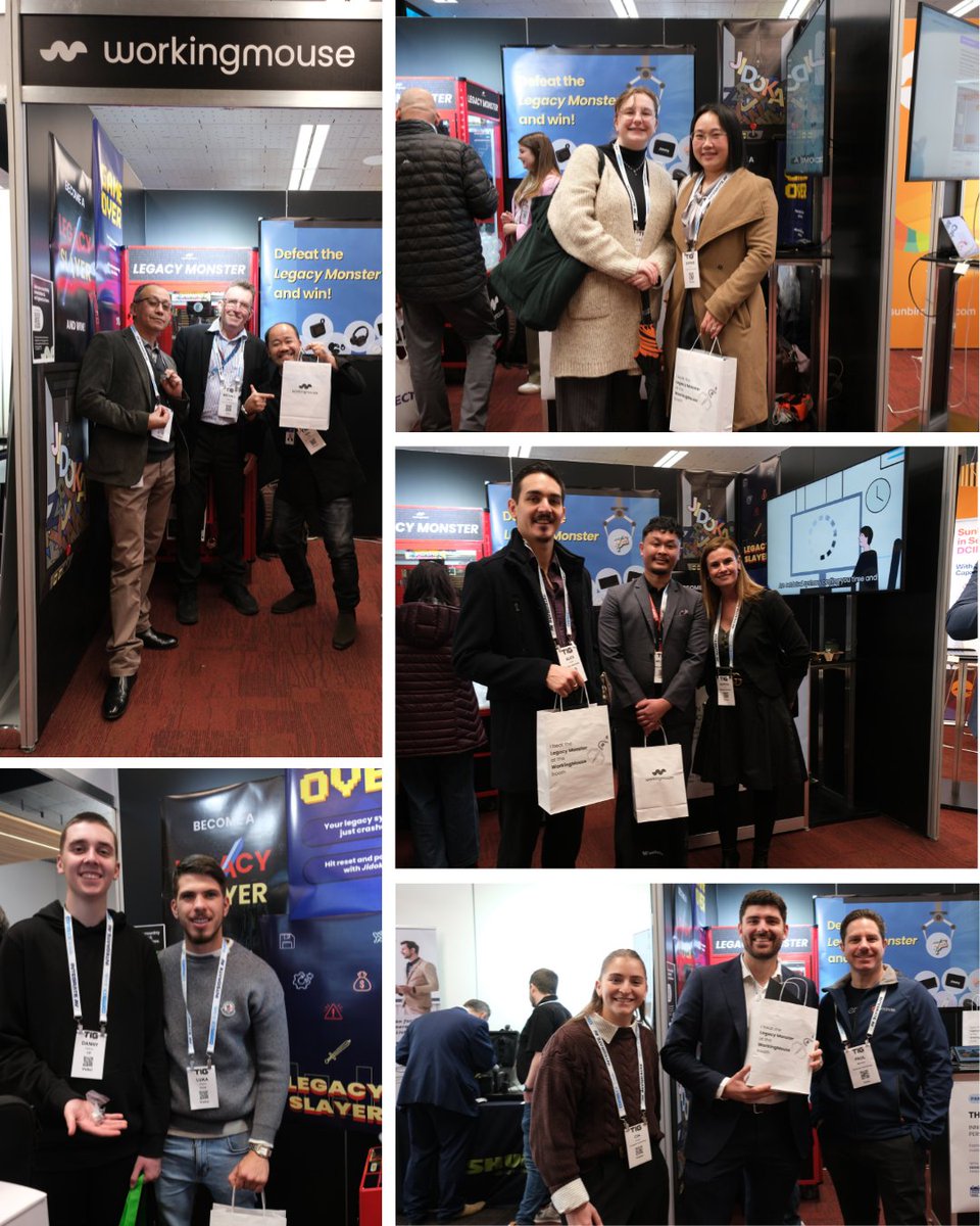 WorkingMouse_'s tweet image. Thanks to everyone who stepped up to the Legacy Monster claw machine at Tech in Gov 2025! Over two days we had countless wins, plenty of laughs, and some seriously determined prize-hunters.

#TechInGov #LegacyModernisation #Jidoka #WorkingMouse #ContinuousModernisation