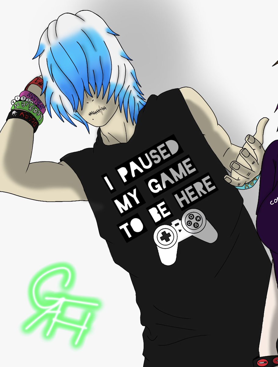 TaekoHikeshi's tweet photo. Crunkcore Emo Villains 🥴💙
Made emo crunkcore versions of Shigaraki, Taeko, and Dabi LOL 😂
Hope you guys enjoy! 😆
#taekohikeshi #mha #shigaraki #dabi #mhafanart #crunkcore #emo #ocxcanon #ocart #leagueofvillains https://t.co/VfOvSMOEgE