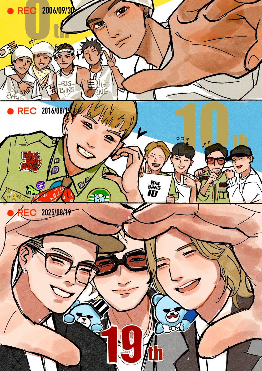 #BIGBANG_19TH_ANNIVERSARY 
#BIGBANG #빅뱅

🐬FOREVER👑
🩷❤️💚💛🩵