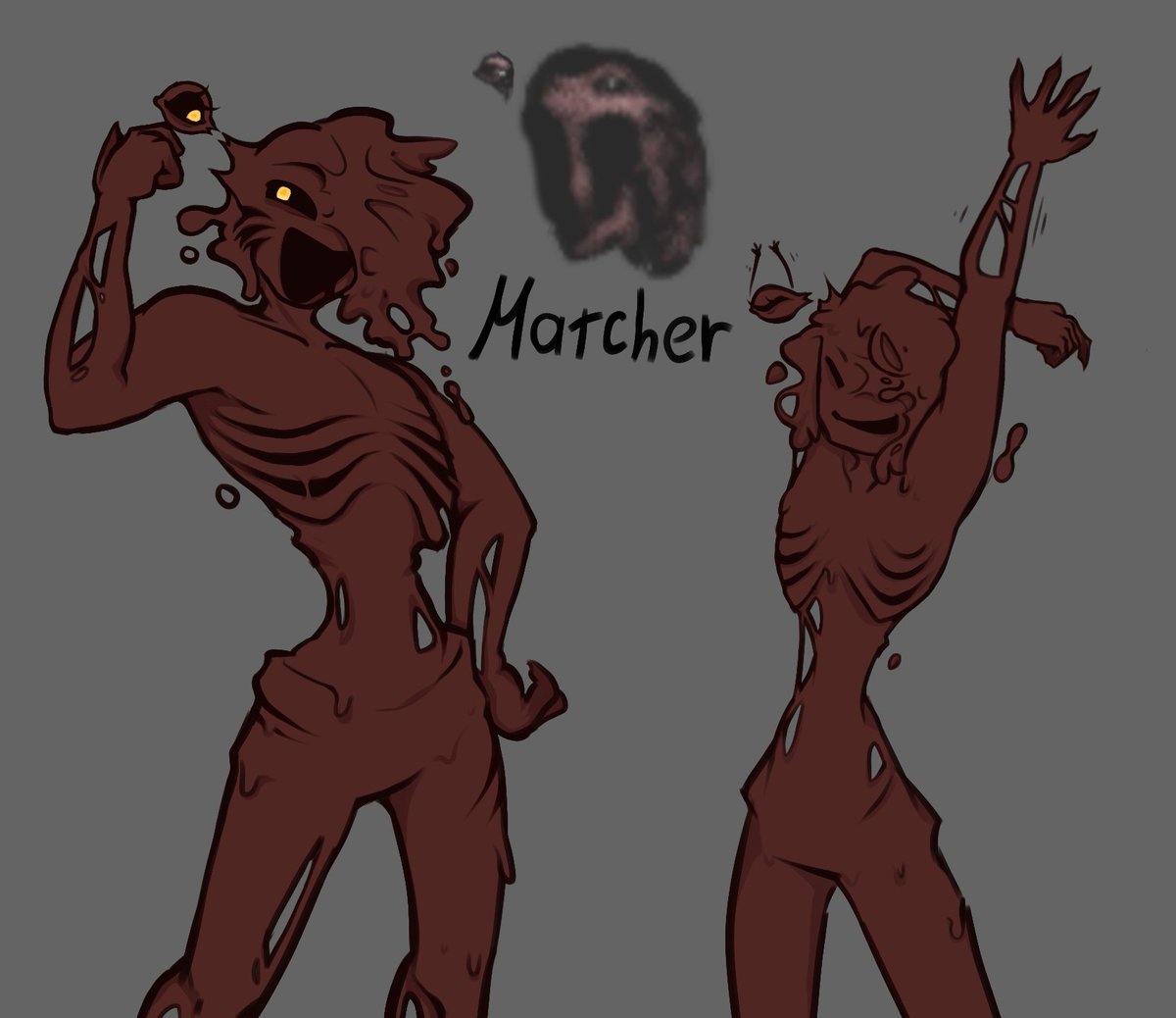 La_Mia_solen's tweet photo. Hear me out! Listen to my headcanon (theory)! They are siblings, and Face is their parent/creator/something like that
Also i love this meat ball, he's so cool!
#endlessdoors #matcher #rebound #zavaled #doors #fanart https://t.co/wIRV7MDN2F