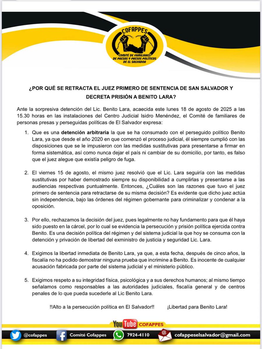 COFAPPES tweet media