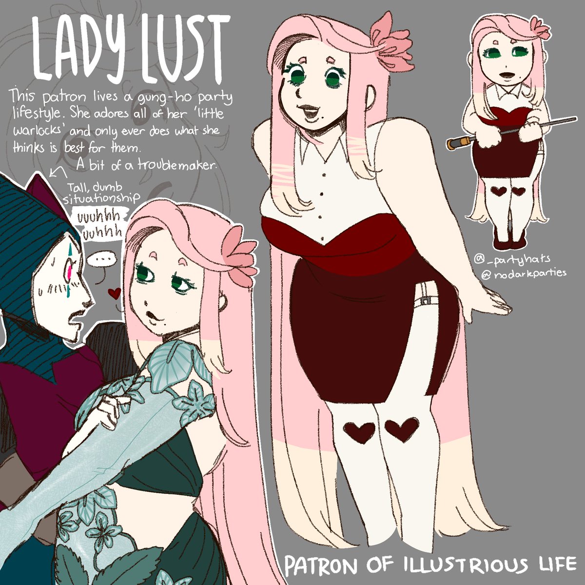 Demo-ing these ladies on here instead of my oc art page enjoy #wlw #oc