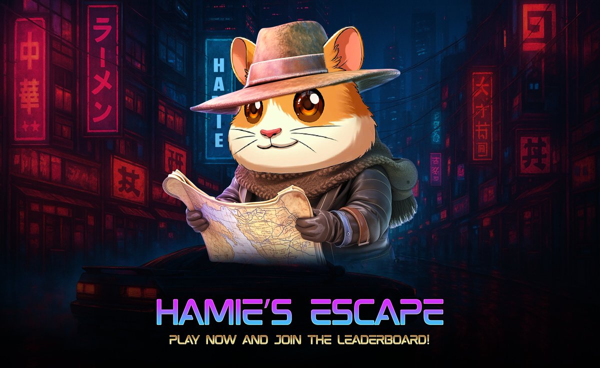🏆 Win Every Day &amp; Week

Step into the Hamiverse with Hamie’s Escape!
A fast, fun, beautifully designed mini-game on Telegram with real crypto prizes. 💰

WEEKLY LEADERBOARD PRIZES
🥇 1st: $100
🥈 2nd: $60
🥉 3rd: $30
4th–10th: $15 down to $5

⚡ Daily $10 instant wins (highest