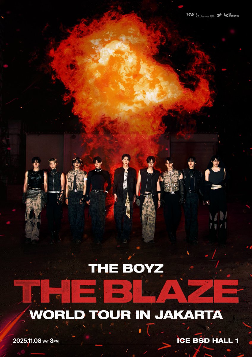 [📢] THE BOYZ <THE BLAZE> WORLD TOUR in JAKARTA

🔥SHOW
2025. 11. 08. (SAT) 3PM (Local Time)

🔥TICKET OPEN
- Fan Club Presale
2025. 09. 05. (FRI) 12PM (KST)
- General Sale
2025. 09. 07. (SUN) 12PM (KST)
loket.com

🔥INFO
instagram.com/yjpartners_off…
 
#THEBOYZ #더보이즈