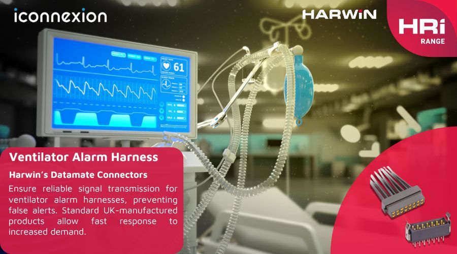 iConnexion_Asia's tweet photo. Reliable Connectivity for Ventilators

Harwin’s Datamate connectors ensure uninterrupted alarm signals in hospitals, homes, and transport—supporting the demands of modern medical tech.

🔗 https://t.co/c644URZE1f

#iConnexion #Harwin #Datamate #MedicalInnovation https://t.co/3nnaAKoISP