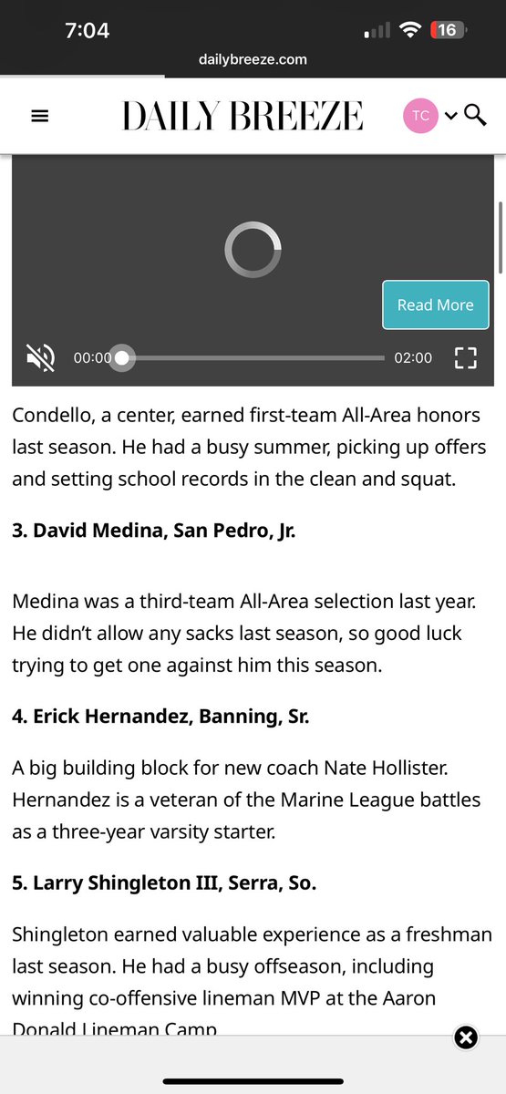 David Medina (@75gonslide) on Twitter photo blessed to be number 3 on the <a href="/breezepreps/">Breeze Varsity</a> lineman to watch list! AGTG we coming for more this year <a href="/CDublins14/">Corey Walsh</a> <a href="/CoBasslikdafish/">Kris Bass π΅π·</a> <a href="/CoachDomCosta/">Coach Dom Costa</a> <a href="/NickFord55/">Nick Ford π΅πΉ</a> <a href="/anthonychris77/">Chris Amalfitano</a> <a href="/CoachJoewittmer/">Joseph Wittmer</a> <a href="/CoachJeremiahW/">Jeremiah Wittmer</a> <a href="/TheRBCoach/">CoachCordell Landers</a> <a href="/NICO_Trenches/">NICO TRENCHES | Linemen Training, Camps & Recruit.</a> <a href="/USCHippie/">USC Hippie</a> <a href="/SPPirateFB/">San Pedro Pirate Football</a> <a href="/Tarek_Fattal/">Tarek Fattal</a> blessed to be number 3 on the <a href="/breezepreps/">Breeze Varsity</a> lineman to watch list! AGTG we coming for more this year <a href="/CDublins14/">Corey Walsh</a> <a href="/CoBasslikdafish/">Kris Bass π΅π·</a> <a href="/CoachDomCosta/">Coach Dom Costa</a> <a href="/NickFord55/">Nick Ford π΅πΉ</a> <a href="/anthonychris77/">Chris Amalfitano</a> <a href="/CoachJoewittmer/">Joseph Wittmer</a> <a href="/CoachJeremiahW/">Jeremiah Wittmer</a> <a href="/TheRBCoach/">CoachCordell Landers</a> <a href="/NICO_Trenches/">NICO TRENCHES | Linemen Training, Camps & Recruit.</a> <a href="/USCHippie/">USC Hippie</a> <a href="/SPPirateFB/">San Pedro Pirate Football</a> <a href="/Tarek_Fattal/">Tarek Fattal</a>