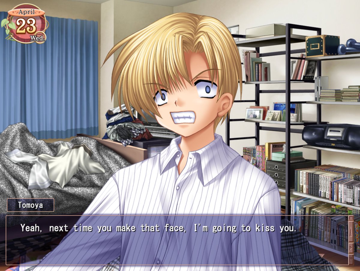 was not expecting BL in clannad LMAOOO