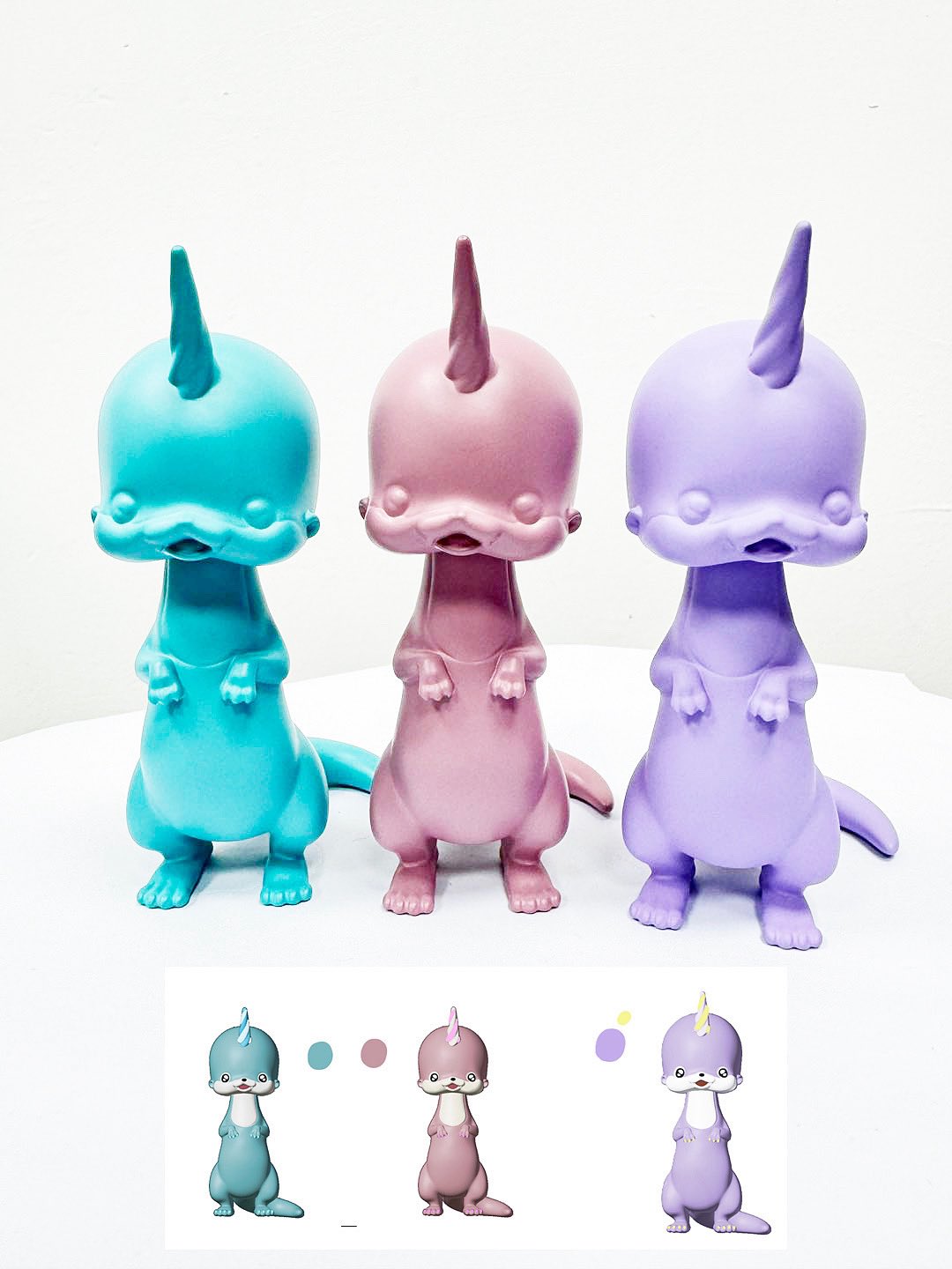 魔獣召喚Foidoll ふぉわどーる ぷれでたーらっと様 イッカクカワウソ 魔獣召喚Foidoll ふぉわどーる ぷれでたーらっと様 イッカク