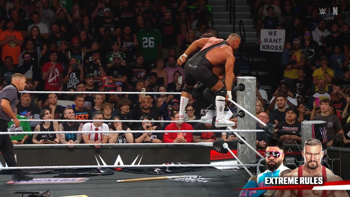 #WeWantKross sign spotted on #WWERaw 

Is it just me, or are the fans cooling down? Come on people yall need to find your voices!