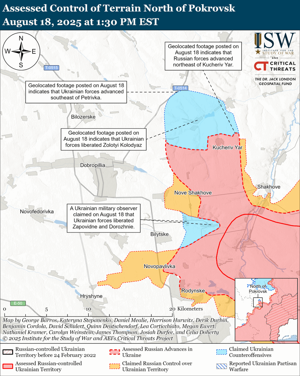 Institute for the Study of War tweet media