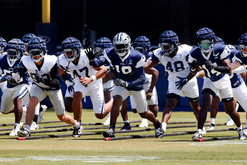 Here are my Cowboys roster battle notes...

RB
I still believe it comes down to Phil Mafah or Miles Sanders, and I like the rookie a smidge better.

OL
Hakeem Adeniji is a roster lock for me. I don't know who the last guy is. I'm not seeing what others are with Ajani Cornelius,