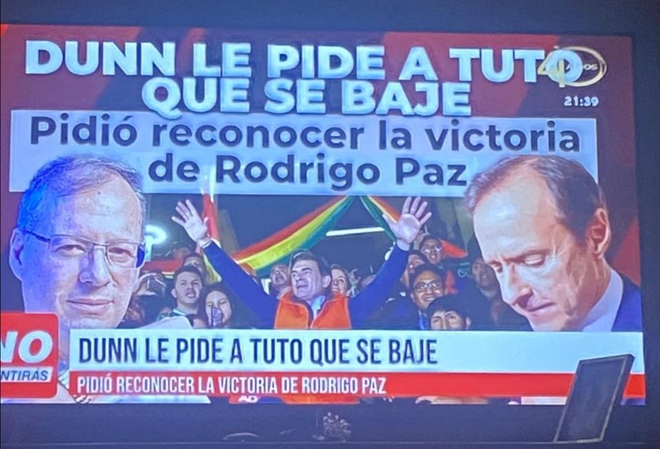 RCalasich's tweet image. SUICIDIO POLÍTICO
Un grave daño a la causa de la libertad. Lo correcto es impulsar un acuerdo programático mínimo para un gobierno que avance hacia ella. #Dunn debe explicar por qué entrega un cheque en blanco a Rodrigo (y con Samuel = IS). Un error estratégico terrible.