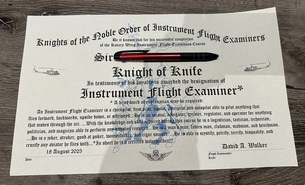 RWIFEC Done!!!…jetzt alles schnell wieder vergessen, da ICAO doch anders ist als FAA🤣🤷‍♂️