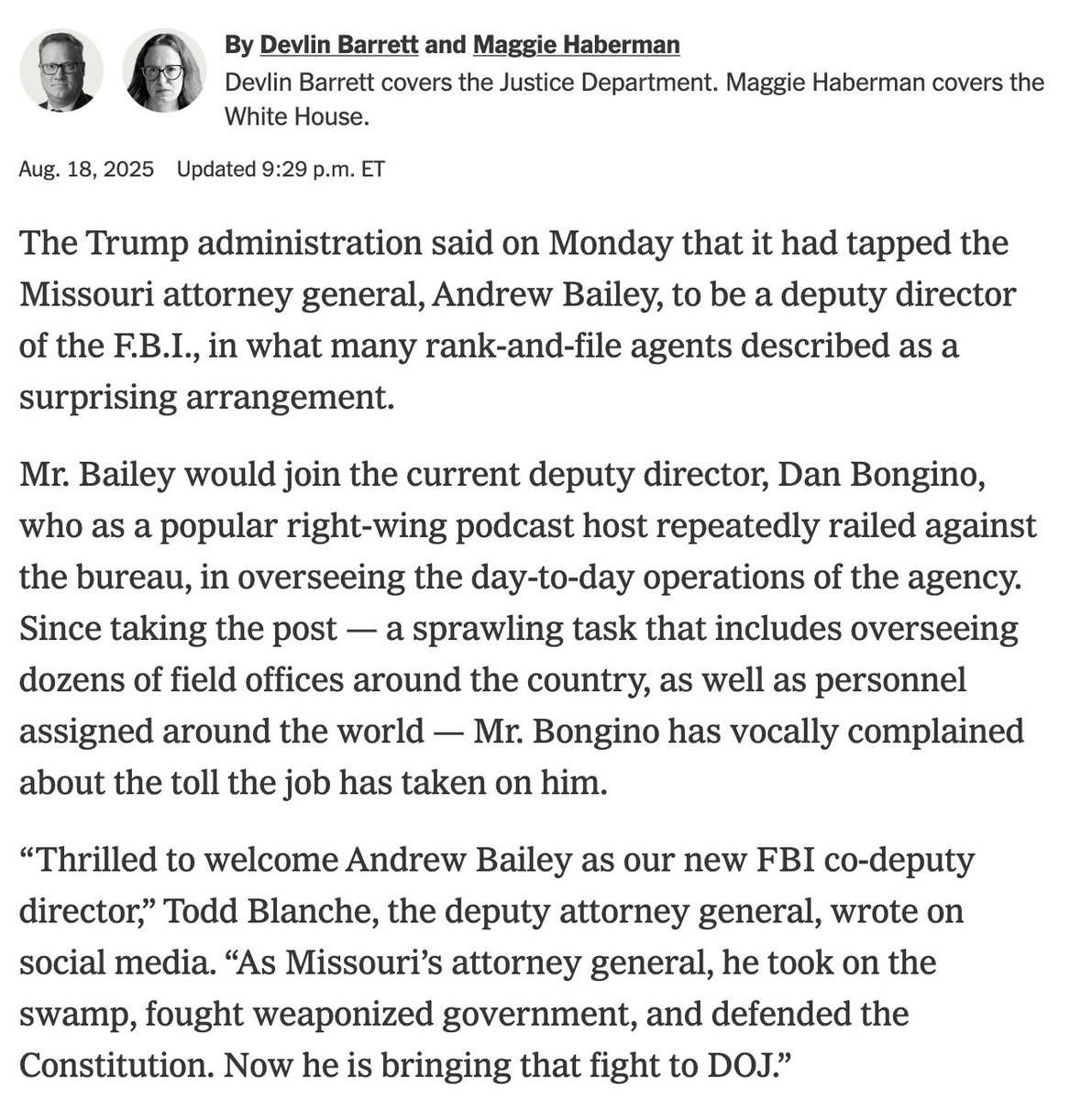 Tommy Vietor (@tvietor08) on Twitter photo Dan Bongino gets layered at FBI. Next time do a better job covering up those Epstein Files, <a href="/dbongino/">Dan Bongino</a> Dan Bongino gets layered at FBI. Next time do a better job covering up those Epstein Files, <a href="/dbongino/">Dan Bongino</a>