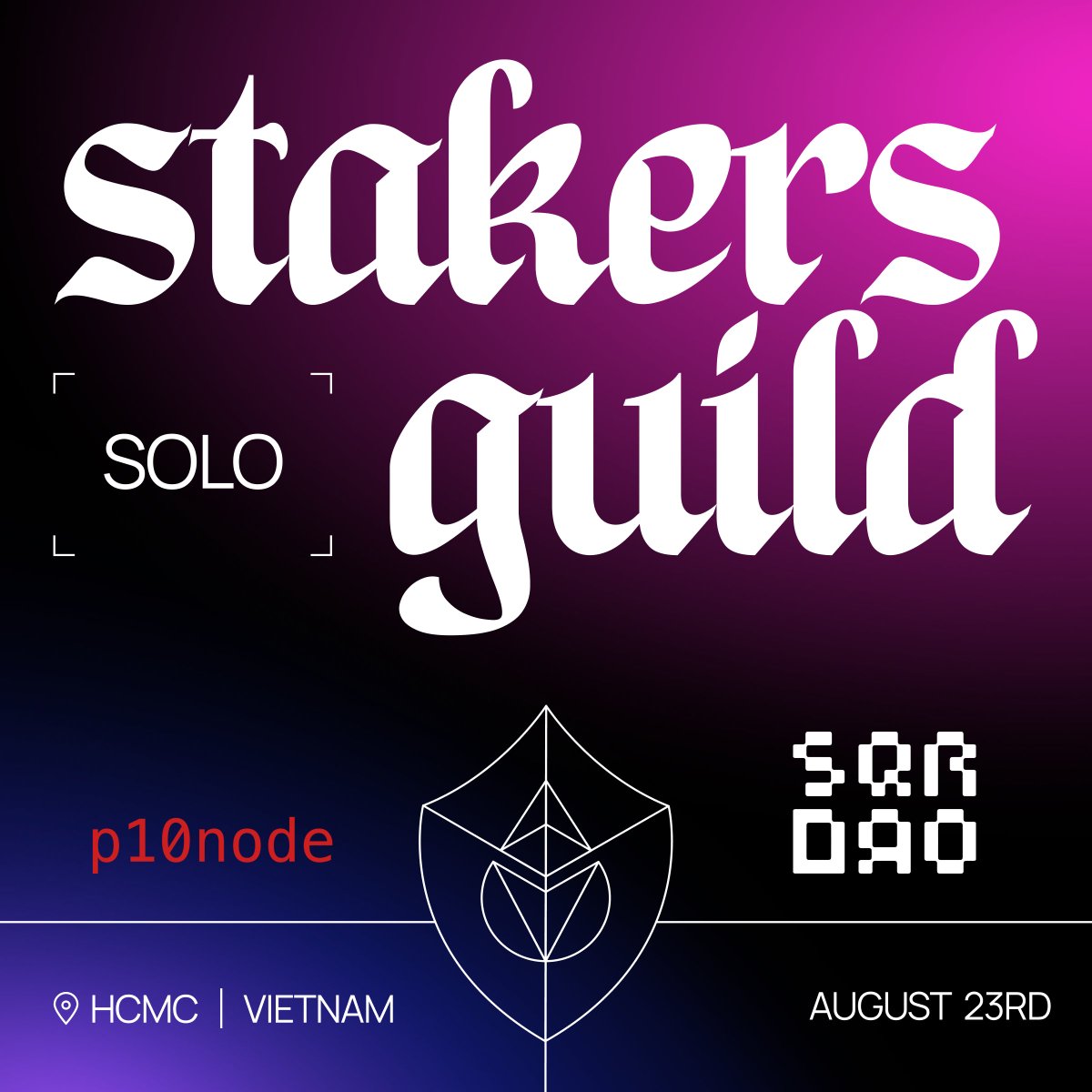 sqrDAO | Web3 Builders Unite! (@sqrdao) on Twitter photo Start by joining us at Solo Stakers Guild Vietnam: HCMC Workshop, co-hosted with <a href="/LidoFinance/">Lido</a> Community Lifeguards and supported by <a href="/p10node/">p10node</a>. 
For anyone looking to boost ETH staking rewards by over 2x (~7% APY) and cut required collateral down to as low as 1.3 ETH per validator Start by joining us at Solo Stakers Guild Vietnam: HCMC Workshop, co-hosted with <a href="/LidoFinance/">Lido</a> Community Lifeguards and supported by <a href="/p10node/">p10node</a>. 
For anyone looking to boost ETH staking rewards by over 2x (~7% APY) and cut required collateral down to as low as 1.3 ETH per validator