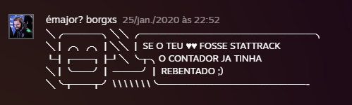 o comentário no perfil do cara KKKKKKKKKKK