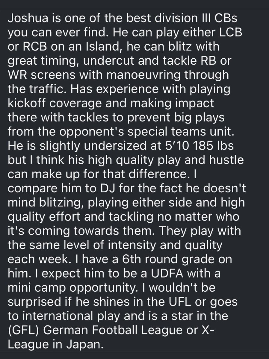 Joshua Williams tweet media