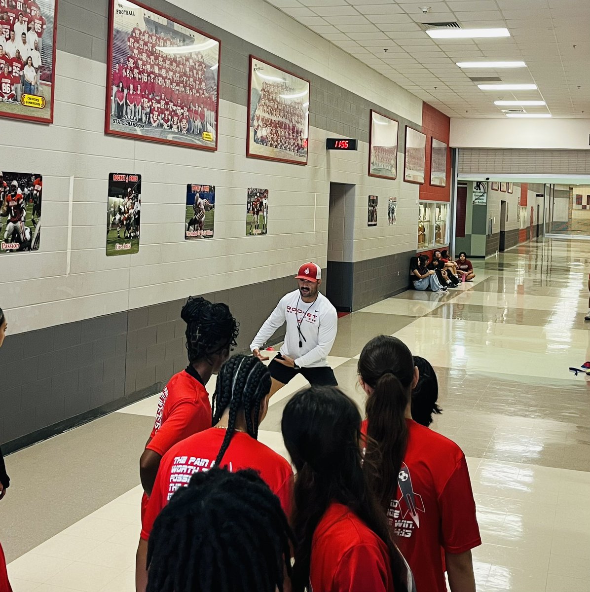 First workout of the year! 
S/o to Coach Ramos for making sure our Lady Rockets start the new year right! Excited to the the growth this year. 💪🏼⚽️
<a href="/JudsonStrength/">Judson Strength & Conditioning</a> <a href="/judsonfc_girls/">JudsonFCGirlsSoccer</a>