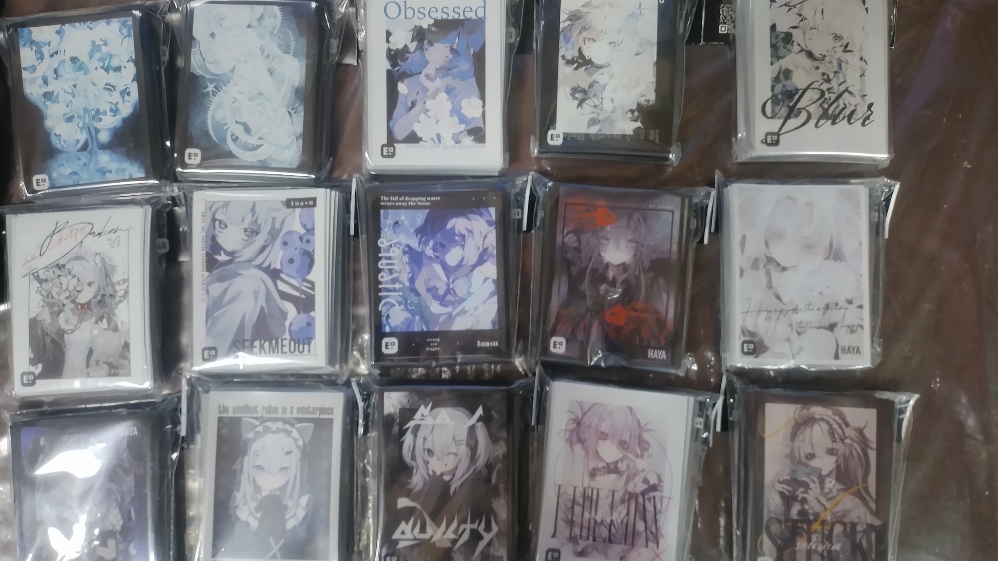 amii スリーブ、プレイマット　まとめ売り RACCOスリーブ マットオーバー 5個セット | amii.【セット割