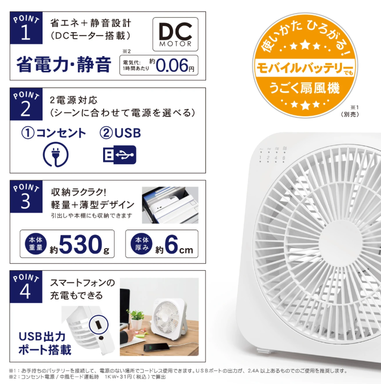 GW_CHATAN's tweet image. 本日紹介する商品はこちら(੭ु´･ω･`)੭ु⁾⁾
#TOPLAND SF-DFB18BR ¥1,980-
topland.co.jp/product/item/s…

マルチで使用可能なコンパクト #サーキュレーター
2WAY電源【コンセント＆USB】なので #災害 時には #モバイル バッテリーでも使用できる
最大1.2A USB出力ポート搭載

購入は #パソコン工房 #北谷店