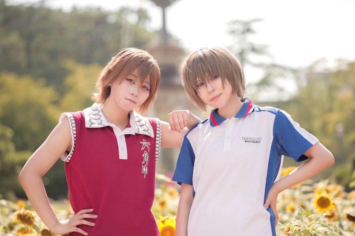 ⚠️コスプレ
🎾👑/佐.伯.虎.次.郎./不.二.周.助.

不.二. → <a href="/Merc_bleu/">めるく</a> 

📸 → <a href="/mo_mo_shuraba/">冂エ尺ム匸ロ （にらこ）🐣ウィッグ修羅場中💪</a> 

 #アコスタ鶴舞  #にらの撮影記録