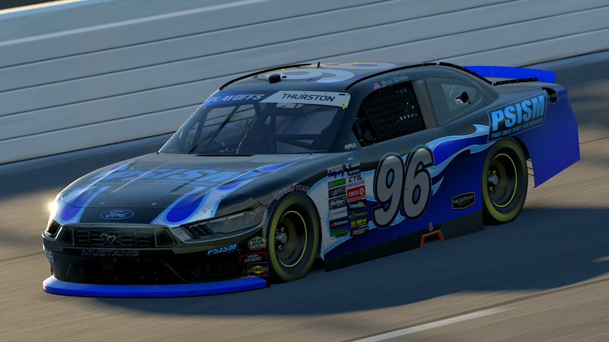 ascairacing's tweet photo. Introducing your Championship Four Drivers! 🏆

AJ Heider, Kealoha Hankins, Aidan Walker, and James Thurston will fight over the next 3 races to crown the champion! 

Who is your pick to win it all ⁉️

#ASCA #iRacing #League #Sim #Racing #NASCAR #Race #Playoffs https://t.co/wfsmYqpVMW
