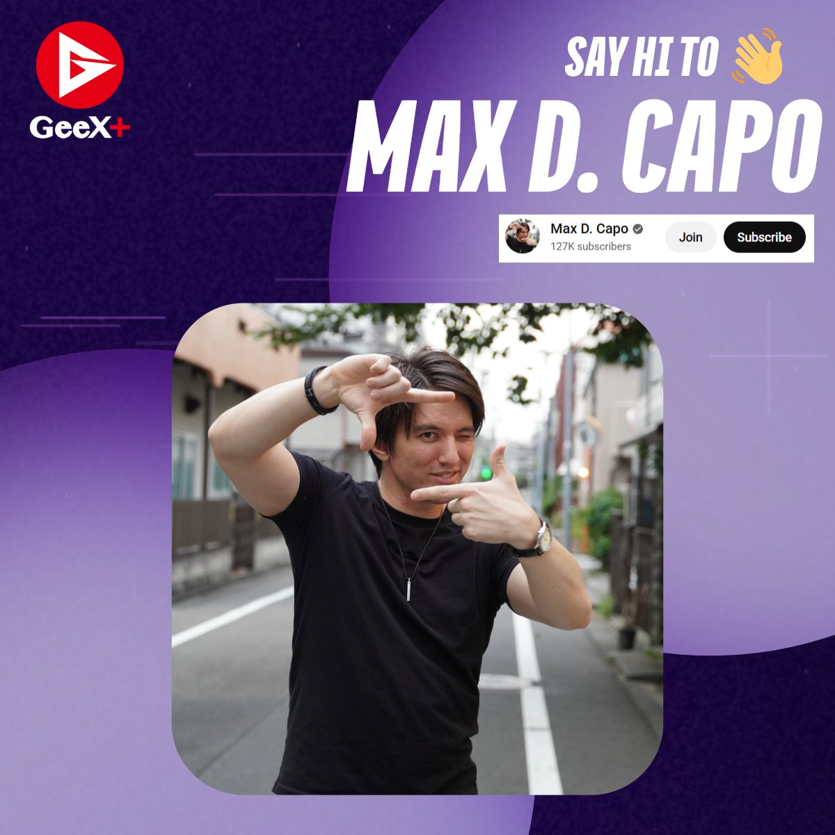 Look who else is here 👀
Introducing <a href="/maxdcapo/">Max D. Capo</a>, host of the Live in Tokyo podcast on YouTube! 🌏✨

Through candid conversations with multicultural Japanese individuals, Max dives into identity, culture, and life in Japan — blending heartfelt storytelling, global insight, and