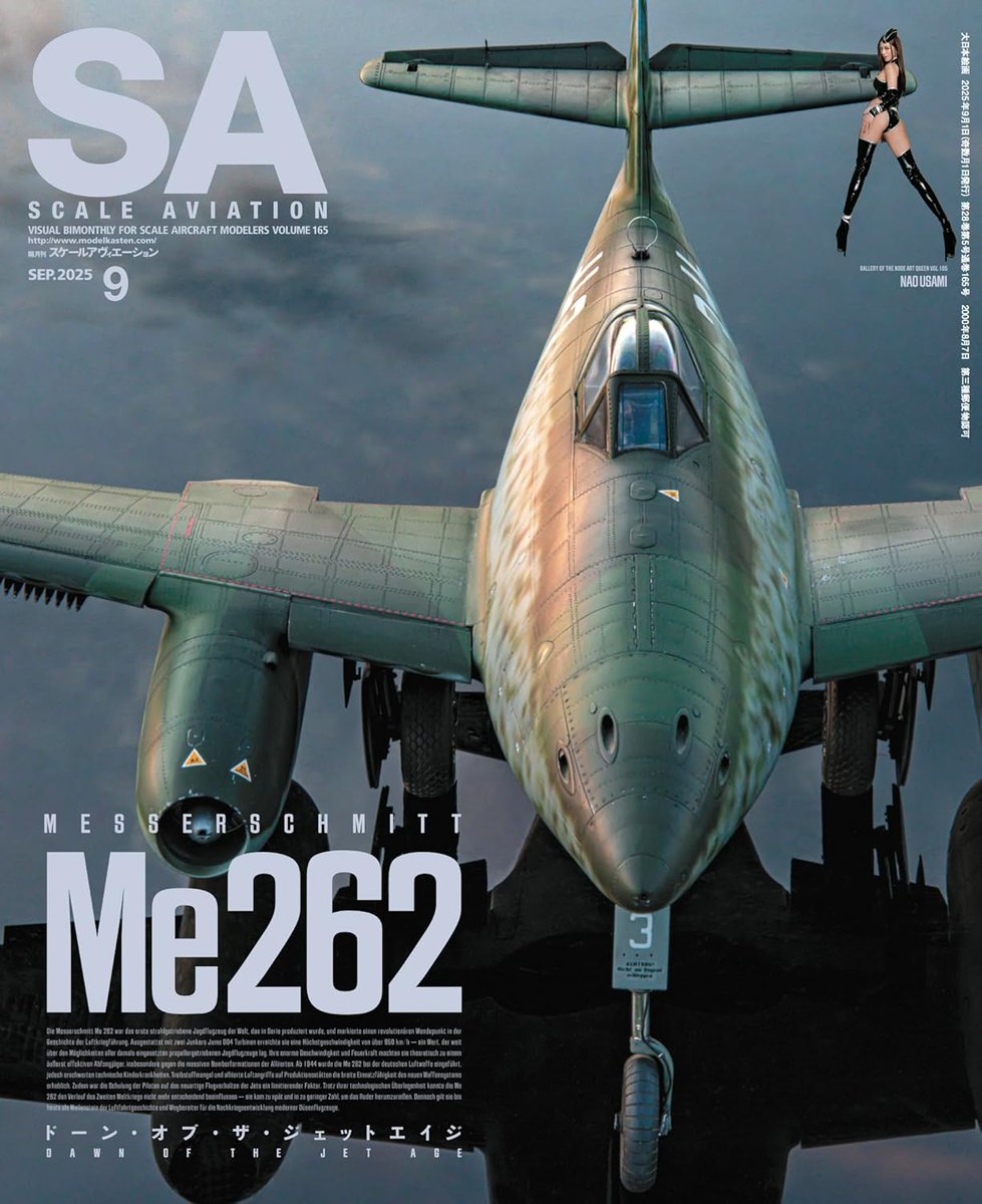 スケビ連載後追い解説：今回作ったスペシャルホビーのミーティアはパーツもシャープでスジボリもくっきり。ミーティア好きならぜひ作って欲しい好キットです。 #スケールアビエーション #マイナー空軍 #minorAFlab #meteor #specialhobby