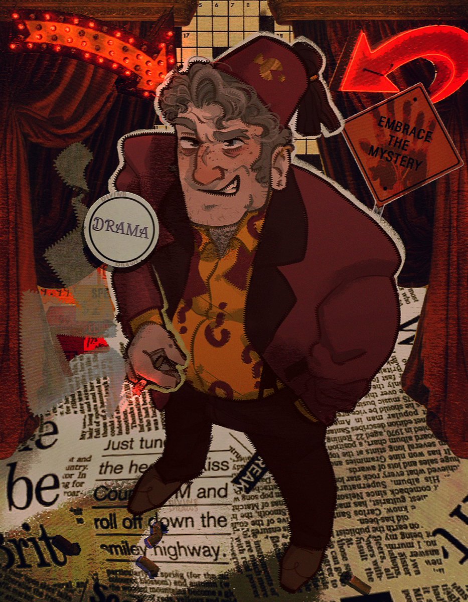 he is the drama -- day 1: mr. mystery

#gravityfalls #standressupweek #stanleypines
