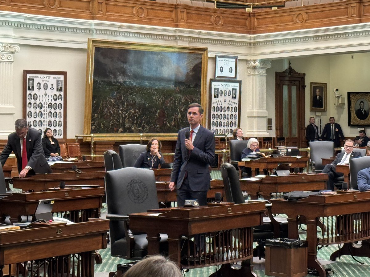 Texas Senate Republican Caucus (@texassenategop) on Twitter photo Senate Bill 13 by Senator <a href="/mayes_middleton/">Mayes Middleton</a> to ban taxpayer funded lobbying has passed to engrossment in the Texas Senate!
#txlege #BanTaxpayerFundedLobbying Senate Bill 13 by Senator <a href="/mayes_middleton/">Mayes Middleton</a> to ban taxpayer funded lobbying has passed to engrossment in the Texas Senate!
#txlege #BanTaxpayerFundedLobbying