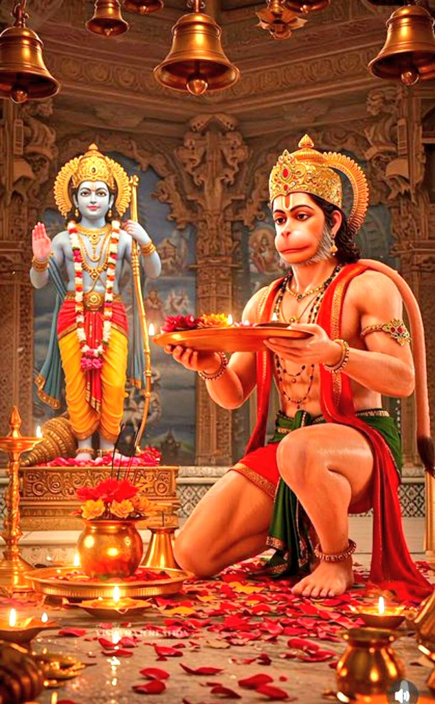 सब सुख लहै तुम्हारी सरना। तुम रक्षक काहू को डर ना।। 

जय बजरंगबली हनुमान 🙏🚩

#जय_श्री_राम 🙏🚩 #जय_बजरंगबली 🙏🚩 #ॐ_हं_हनुमंते_नमः 🙏🚩