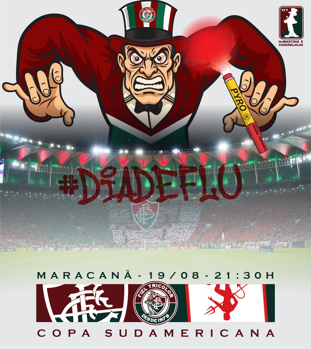 PELA GRANDE CONQUISTA🇭🇺

Hoje o Fluminense enfrenta o América de Cali pelo jogo da volta das oitavas de final da Sul-americana.

#VemComAFiel