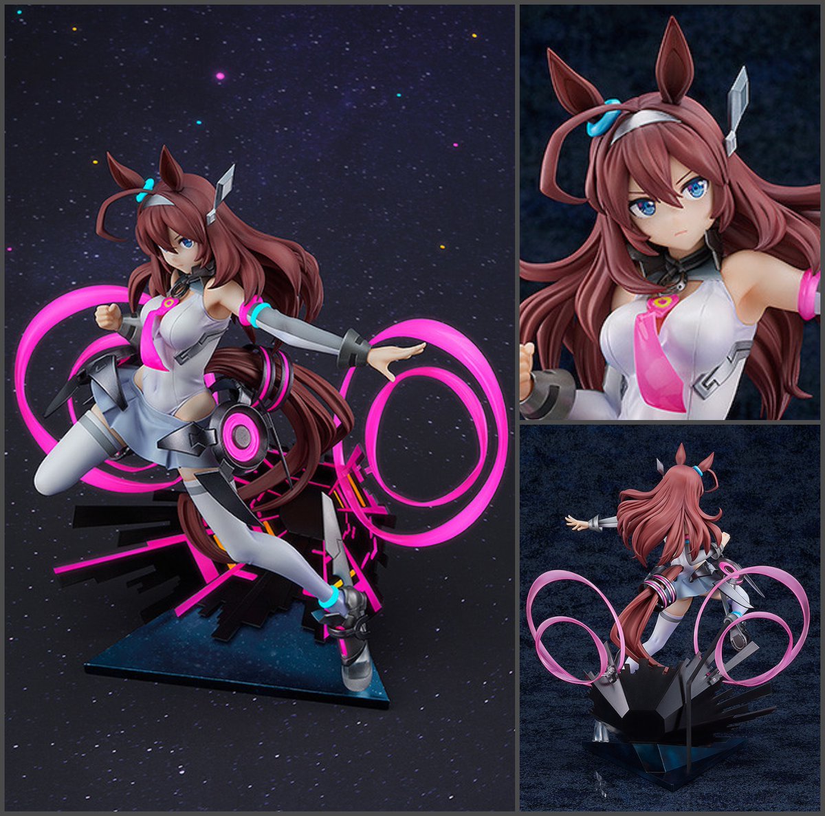 Mihono Bourbon from “Umamusume: Pretty Derby” is back in stunning 1/7 scale form! With her sci-fi-inspired racewear and cool, stoic gaze, she’s ready to race onto your shelf. Preorder now at GOODSMILE ONLINE SHOP US!

Shop: goodsmile.link/ZuKTt1

#Umamusume #Goodsmile