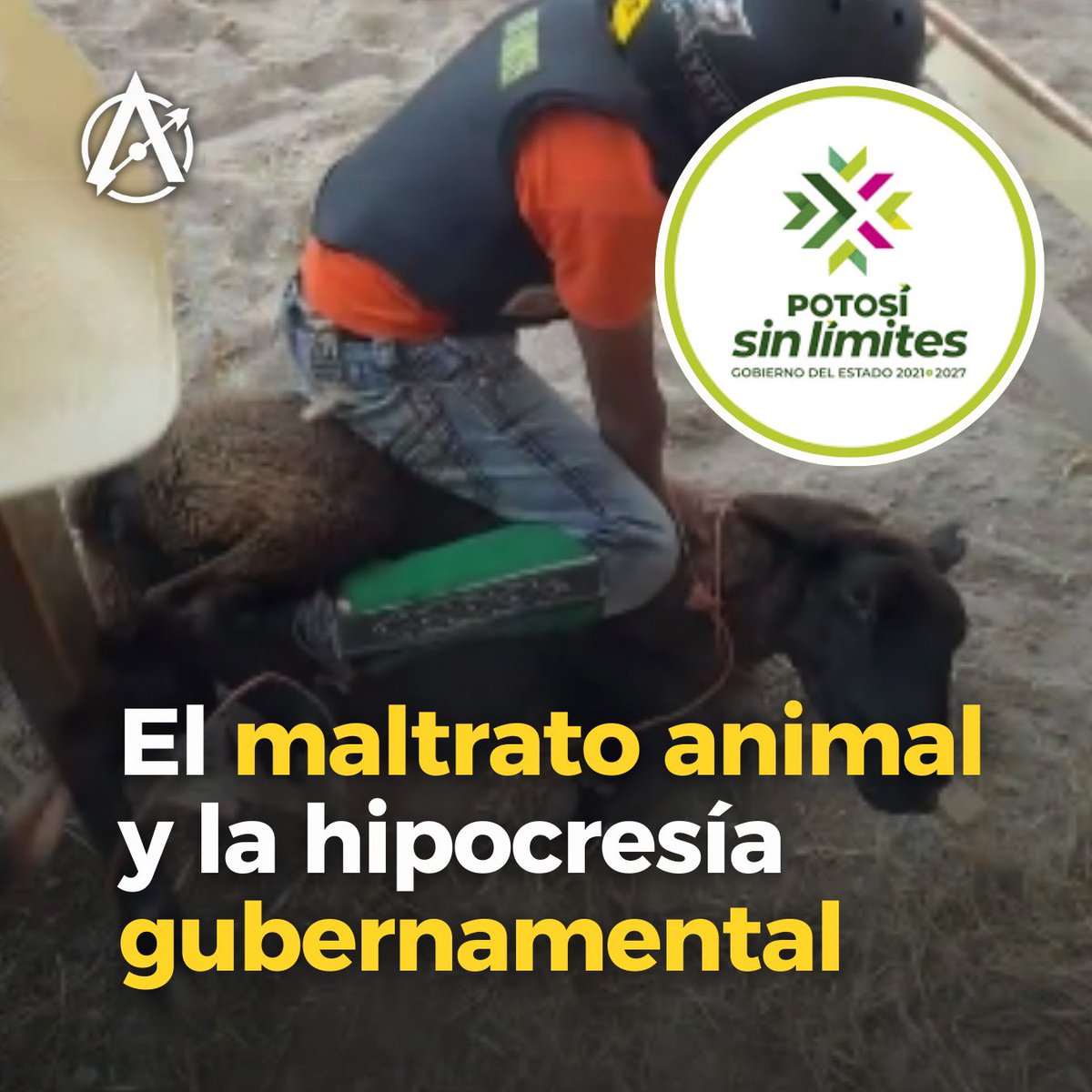 AstrolabioSLP's tweet photo. ⚠️🐴 El maltrato animal y la hipocresía gubernamental👇

Abrimos hilo 🪡 🧵