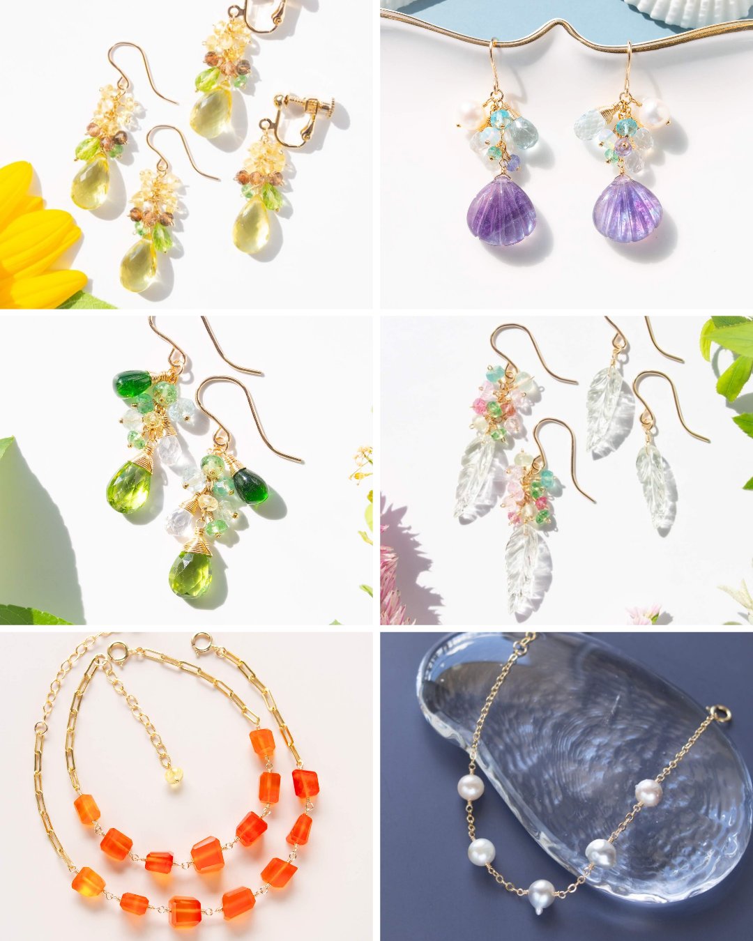 ⭐️天然石 ハンドメイド⭐️JJJドラゴン⭐️ ドラゴン ネックレス オパライト シルバー ムーン ドラゴン